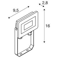 SLV Led floodlightFloodi S - 1006191 - thumbnail