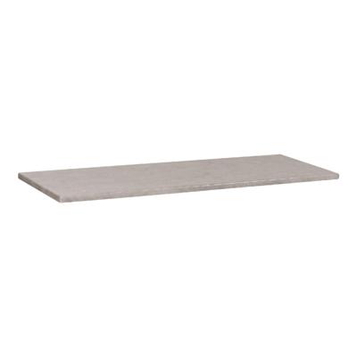 Wastafelblad Beton 119.5x45.7x2.5 cm Beton Grijs Sanitop