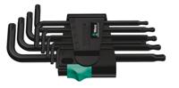 Wera 967 PKL/9 TORX® Binnen-Torx Haakse schroevendraaierset T 8, T 9, T 10, T 15, T 20, T 25, T 27, T 30, T 40 9-delig - thumbnail