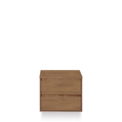 Porto Badmeubelset 70 cm - Honey - Wastafel Bovenblad Honey