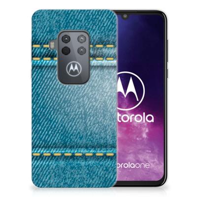 Motorola One Zoom Silicone Back Cover Jeans Motorola One Zoom Silicone Back Cover Jeans