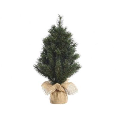 Mini kerstboom tafelboom Malmo miniboom h45 cm groen/wit Everlands - Everlands Mini kerstboom tafelboom Malmo miniboom h45 cm groen/wit Everlands - Everlands