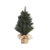 Mini kerstboom tafelboom Malmo miniboom h45 cm groen/wit Everlands - Everlands - thumbnail