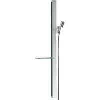Hansgrohe Unica glijstang E 90 cm met doucheslang, chroom - thumbnail