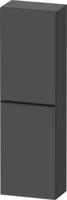Hoge Kast Duravit D-Neo Kolomkast Wand 132 cm Rechtsdraaiend Mat Grafiet Duravit - thumbnail