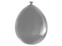 Paperdreams ballonnen - zilver metallic - thumbnail