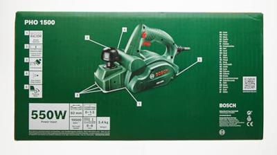 Bosch Groen PHO 1500 schaafmachine | 550w - 06032A4000 - thumbnail