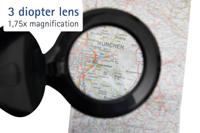 Maul 8261202 LED-loeplampen MAULiris Vergrotingsfactor=1.75 x, 4 x 10 cm Energielabel 2021 G (A - G) - thumbnail