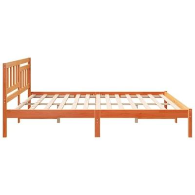 Bedframe Wasbruin 180 x 200 cm Massief grenenhout Bedframe Wasbruin 180 x 200 cm Massief grenenhout