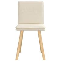 Eetkamerstoelen 2 st linnen - thumbnail