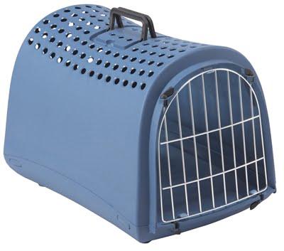 IMAC REISMAND LINUS 2ND LIFE BLAUW 50X32X34,5 CM