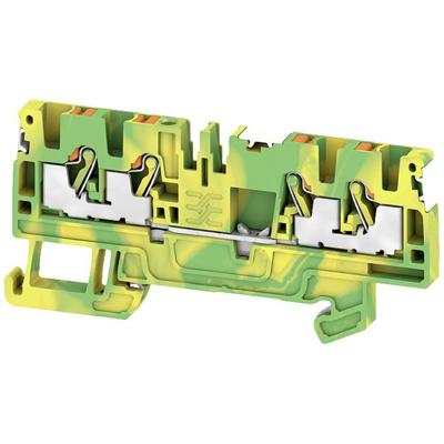 Weidmüller 2674770000 Aardklem 5.1 mm Steekaansluiting Groen-geel 50 stuk(s) Piece
