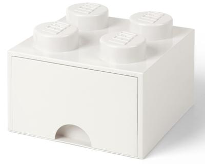 Room Copenhagen LEGO Brick Drawer 4 Wit opbergdoos - thumbnail