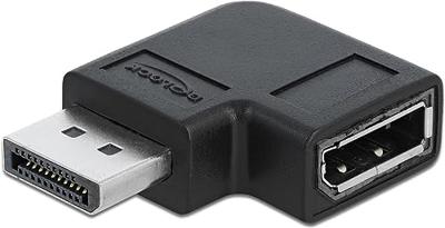 Delock 66296 DisplayPort-kabel DisplayPort Adapter DisplayPort-bus, DisplayPort-stekker Zwart 8K UHD, Vergulde steekcontacten