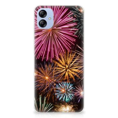 Samsung Galaxy A04e | Sillicone Back Cover | Vuurwerk Samsung Galaxy A04e | Sillicone Back Cover | Vuurwerk