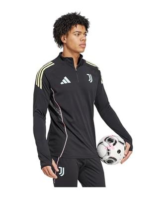 adidas Juventus Trainingstrui 1/4-Zip 2025-2026 Zwart