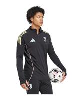 adidas Juventus Trainingstrui 1/4-Zip 2025-2026 Zwart - thumbnail