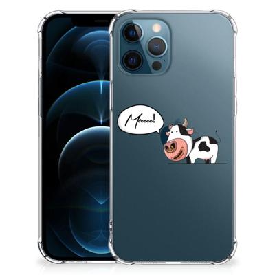 iPhone 12 | 12 Pro Stevig | Bumper Hoesje | Cow iPhone 12 | 12 Pro Stevig | Bumper Hoesje | Cow