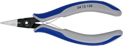 Knipex 34 12 130 Platte tang Elektronica en fijnmechanica Recht Chroom-vanadium kogellagerstaal 135 mm - thumbnail