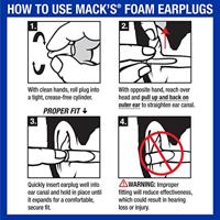 Macks Dreamgirl Foam Earplugs - thumbnail