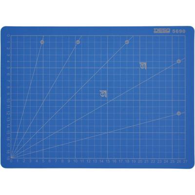 Desq Professionele snijmat, 5-laags, blauw, ft 22 x 30 cm