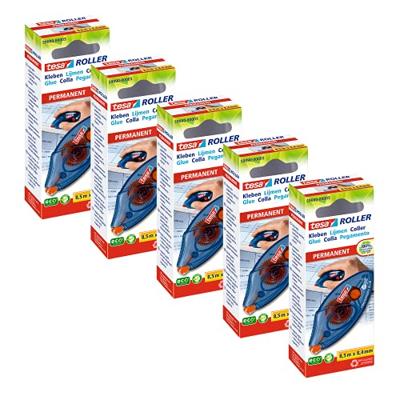 tesa Lijmroller ROLLER Permanent ecoLogo® Multipack 8.4 mm 8.5 m Permanent hechtend Navulbaar: Nee 59090 5 stuk(s)