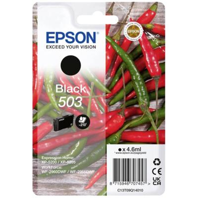 Epson 503 4.6ml Zwarte inktcartridge Epson 503 4.6ml Zwarte inktcartridge
