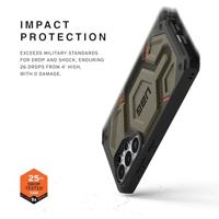 Urban Armor Gear Monarch Pro Case Samsung Galaxy S26 Ultra Ultra-groen MagSafe compatible, Met magneetmodule - thumbnail