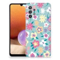 Samsung Galaxy A32 4G | A32 5G Enterprise Editie | TPU Case | Flower Power - thumbnail