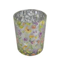 Waxinelichthouder Bloemen (12 x 10 cm) - thumbnail