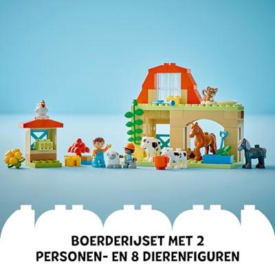 LEGO DUPLO 10416 DIEREN VERZORGEN OP DE BOERDERIJ