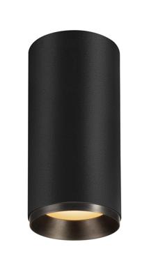 SLV OpbouwspotNuminos L Dali cilinder zwart 2700K - 60gr - 1004604