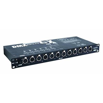 Eurolite DMX Split 6X DMX splitter 6-kanaals 19 inch bouwvorm