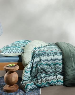 Essenza Essenza Sol Duvet dekbedovertrek 2p set 200x220 Comforting green