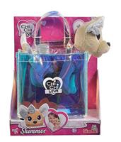 Simba Chi chi love shimmer knuffelhond in tas - thumbnail
