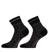 MarcMarcs Sammy sokken 2-pack zwart Textiel Unisex - thumbnail