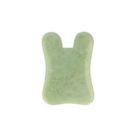 Ruben Robijn Guasha massage schraper rechthoek jade (1 st) - thumbnail
