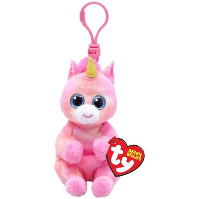 TY Beanie Babies Bellies Clip Knuffel Unicorn Skylar 10 cm TY Beanie Babies Bellies Clip Knuffel Unicorn Skylar 10 cm