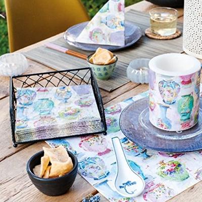 Ambiente Servethouder 18x18x7 cm Zwart