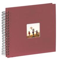 Hama Spiraalalbum Fine Art 28x24 cm 50 Zwarte Pagina's Rood - thumbnail