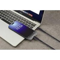 Renkforce USB-C-kabel USB 4.0 USB-C 0.50 m Zwart TPE-mantel RF-6662038 - thumbnail