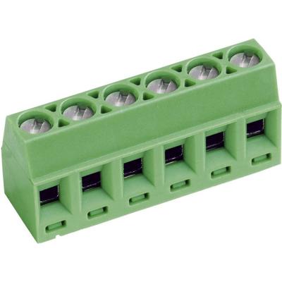 PTR Hartmann 50602040021F Klemschroefblok 1.00 mm² Aantal polen 4 Groen 1 stuk(s)