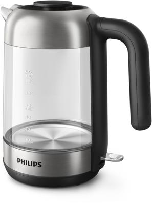 Waterkoker Philips HD9339/80 Zwart 1,7 L Staal 2200 W Waterkoker Philips HD9339/80 Zwart 1,7 L Staal 2200 W