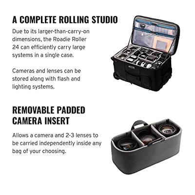 Tenba Roadie Roller 24 zwart Tenba Roadie Roller 24 zwart