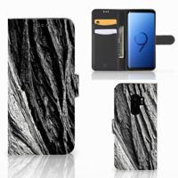 Book Style Case Samsung Galaxy S9 Plus Boomschors Grijs - thumbnail