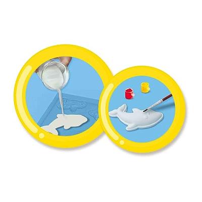 SES Creative gieten en schilderen oceaanfiguren