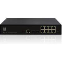 LevelOne GEL-1061 Managed network switch L2 Gigabit Ethernet (10/100/1000) 19U Zwart - thumbnail