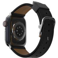 OtterBox Symmetry Cactus Leather horlogeband voor Apple Watch 42mm/41mm/40mm, vervangende duurzame, zachte band voor Apple Watch, Zwart - thumbnail