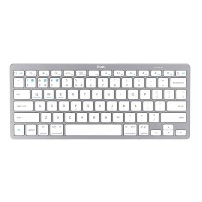 Trust Basics bluetooth Keyboard US Toetsenbord Zilver
