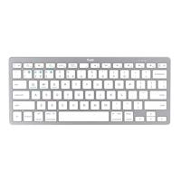 Trust Basics bluetooth Keyboard US Toetsenbord Zilver - thumbnail